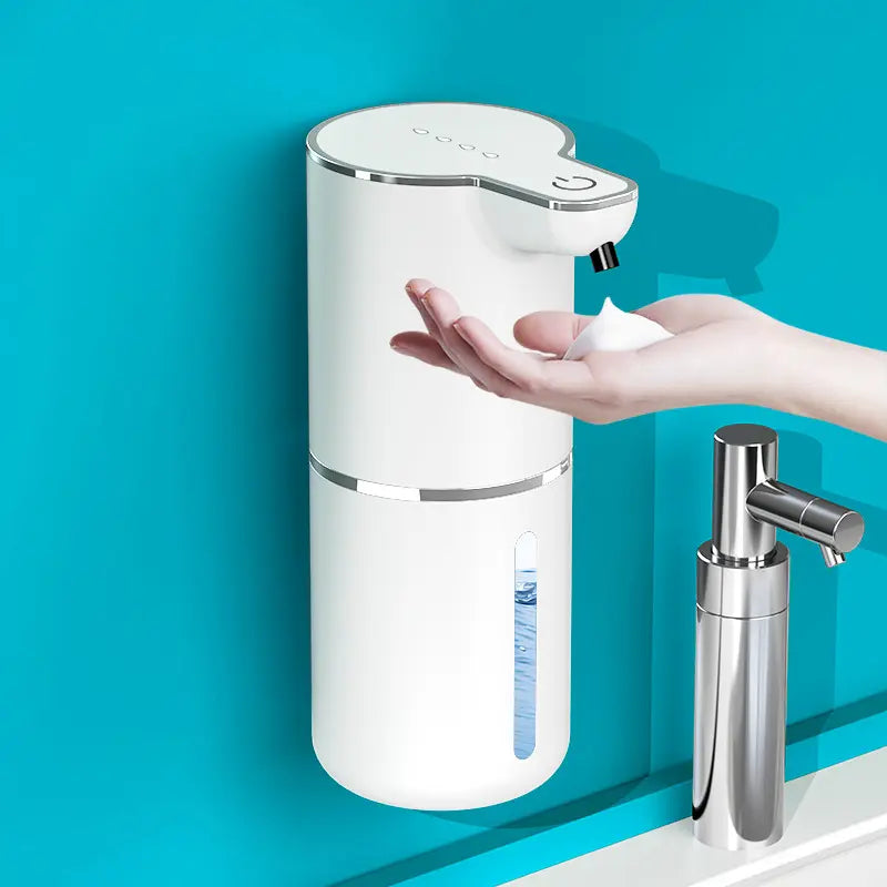 Dispensador Automático de Jabón con Sensor Infrarrojo Recargable USB